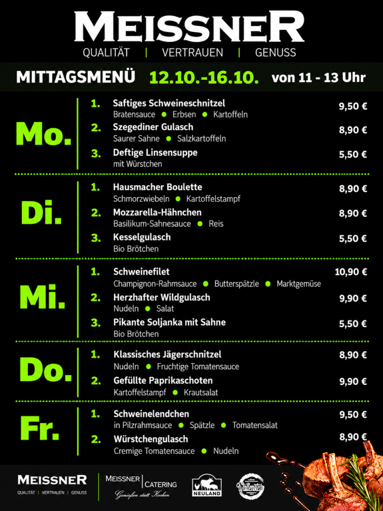Wochenplan