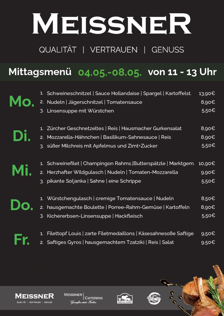 Wochenplan