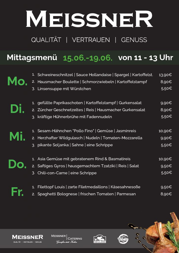 Wochenplan