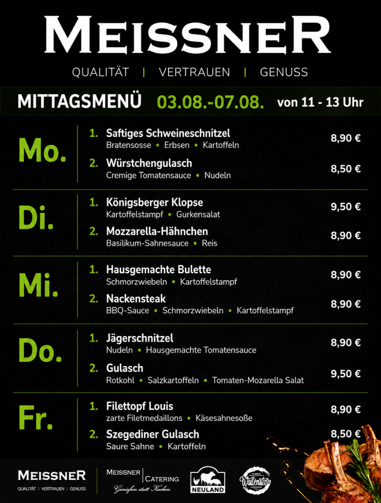 Wochenplan